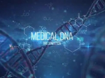 三维DNA分子动画中的医疗科学内容展示