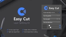 Ps插件：图层切片切割 Easy Cut – Layer Splitting Kit Win/Mac