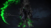 死神镰刀挥舞怒砍LOGO标志展示片头 Cinematic Reaper Logo